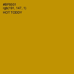 #BF9301 - Hot Toddy Color Image